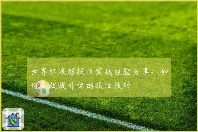 世界杯滚球投注实战经验分享，如何有效提升你的投注技巧